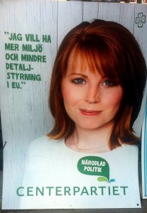 Centerpartiet: Jag vill ha mer miljö och mindre detaljstyrning i EU.