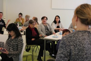 One of the testing sessions was organized in Kalasatama, Helsinki.